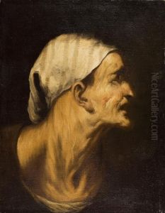 Profilo D'uomo Con Cappuccio by Antonio Carneo Concordia Sagittaria