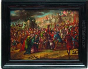 Via Crucis (cuarta Estacion: "jesus Encuentra A Su Santisima Madremaria") by Jose Manuel Carnero