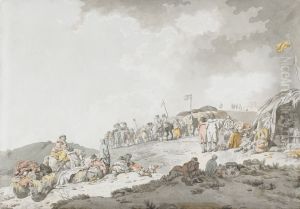 A Fair on the Outskirts of Dublin by Francis Wheatley