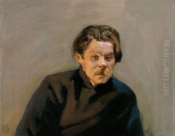 Portratt av Maxim Gorkij - view 1