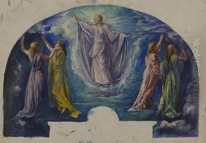 "Resurrection," Study for the Colonel Henry Coffin Nevins Memorial Window "Resurrection," Study for the Colonel Henry Coffin Nevins Memorial Window