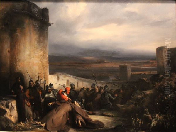 Les Cordeliers. Episode du siege de Metz - view 1