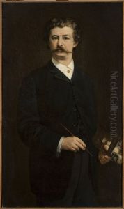 Self-portrait by Aleksander Sochaczewski