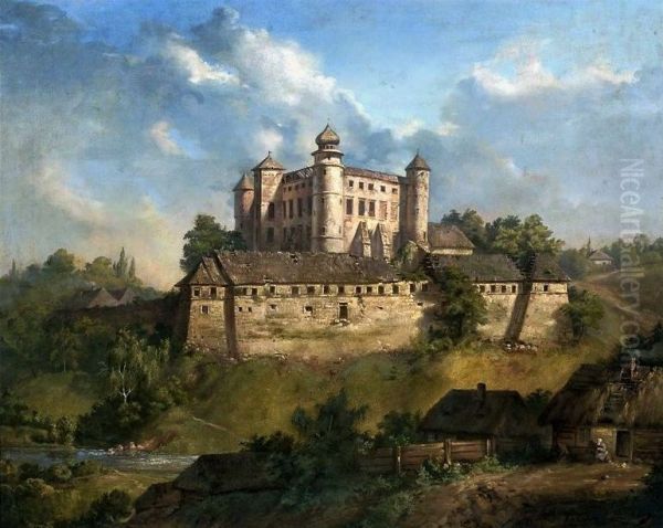 Castle in Wisnicz - view 1