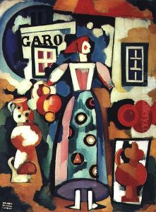 Cancao Popular a Russa e o Figaro by Amadeo De Souza Cardoso