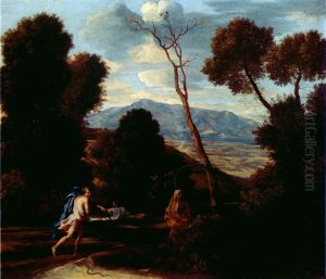 Landscape with a Man Frightened by a Snake Landscape with a Man Frightened by a Snake