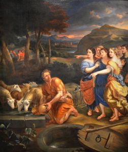The Daughters of Jethro by Theophile Hamel