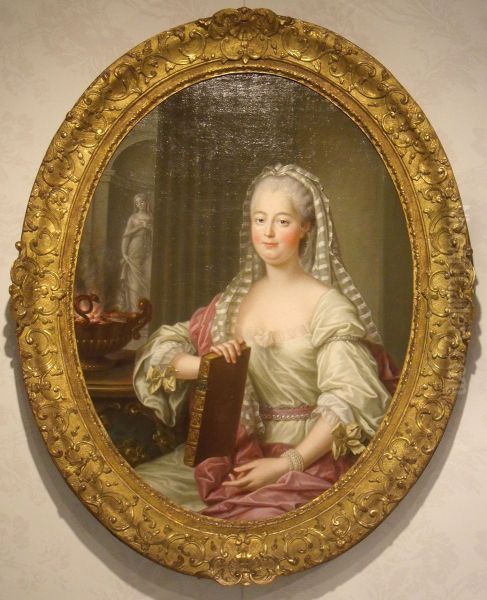 Madame de Pompadour as a Vestal Virgin - view 1