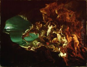 The temptation of Saint Hilarion The temptation of Saint Hilarion