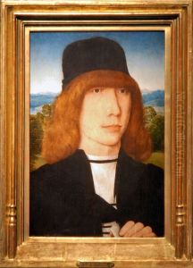 Portrait of an Young Man by (manner of) Memling, Hans