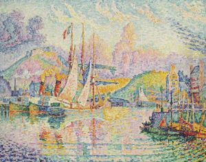 Cherbourg. Fort du Roule by Paul Signac