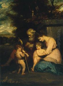 The Holy Family with the Infant St John