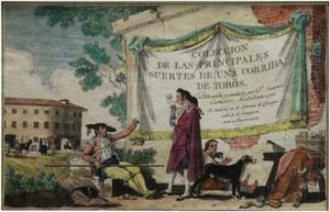 Coleccion De Las Principales Suertes De Una Corrida De Toros by Antonio Carnicero Y Mancio