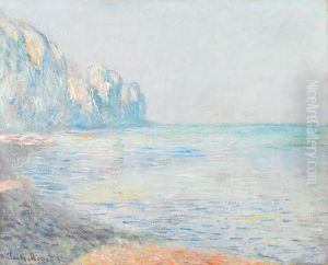 Foggy Morning at Pourville by Claude Oscar Monet