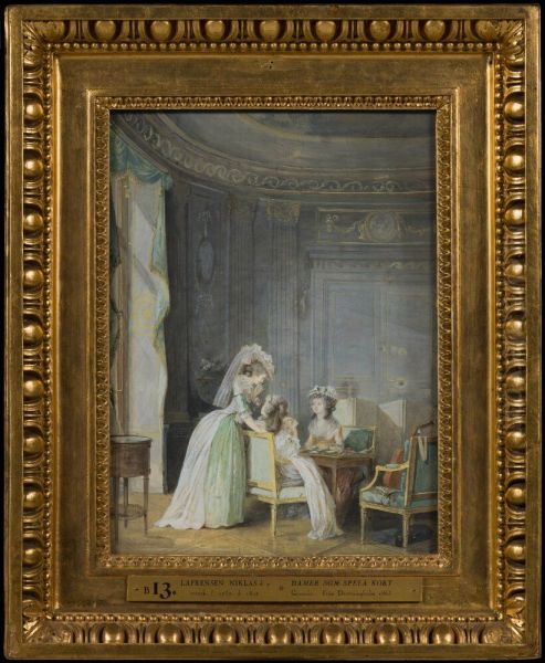 Ladies Playing Cards - view 1
