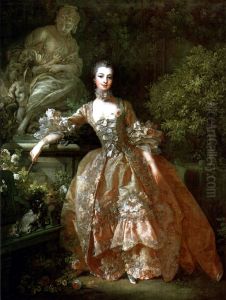 Madame de Pompadour(1721-1764) by Francois Boucher