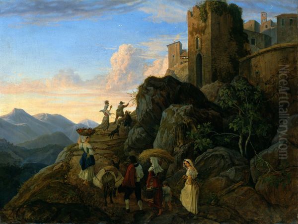 Civitella (Evening) - view 1