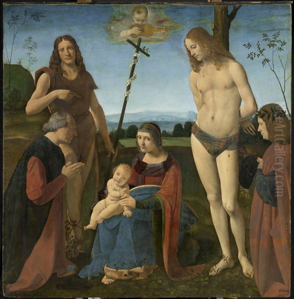 Virgin and Child with Sts John the Baptist and Sebastian - view 1