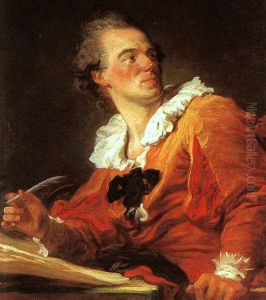 L'InspirationouPortrait presume de Louis-Francois Prault[1]: portrait d'inconnu[2]