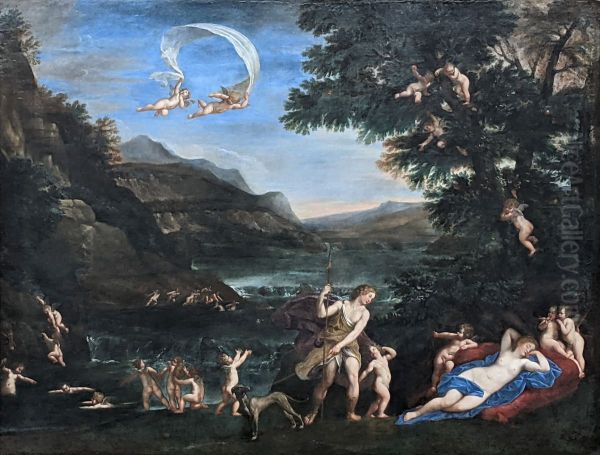 Adonis Led by Cupids to Venus - view 1