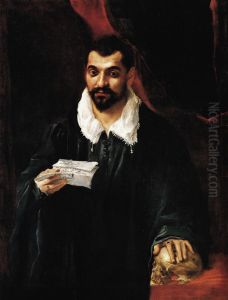 Portrait of doctor Bossi by Annibale Carracci