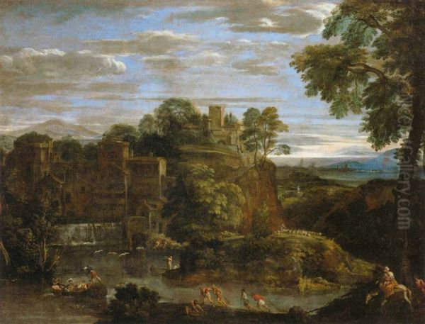 Landscape with The Flight into Egypt - view 1