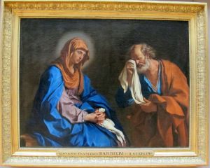 Les Larmes de saint Pierre by Giovanni Francesco Barbieri