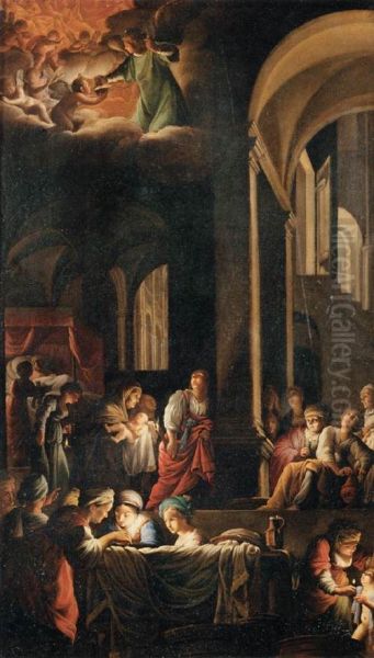 The Birth of the Virgin - view 1