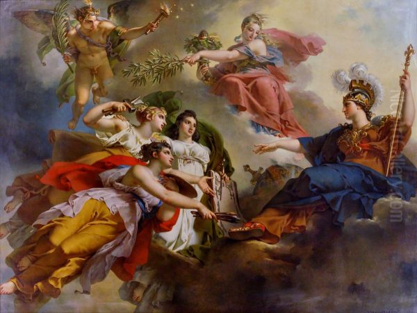 La France protegeant les beaux-arts sous les auspices de paix - view 1