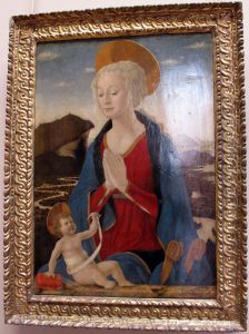 Maria and Christ-child by Alesso Baldovinetti