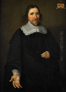 Portrait of Justinus van Moerkerken Portrait of Justinus van Moerkerken
