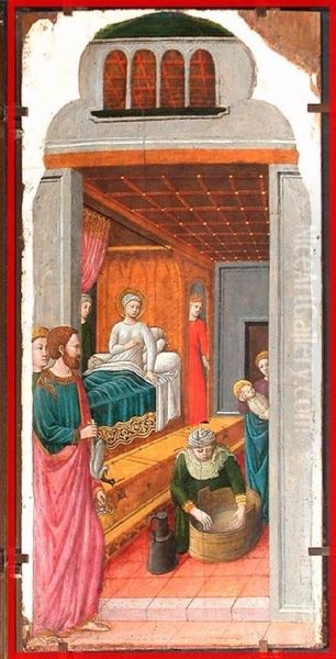 The Angel Appearing to Joachim; The Birth of the Virgin - view 1