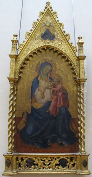 La Vierge d'Humilite allaitant l'Enfant - view 1
