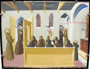 The Damnation of the Soul of the Miserly Citerna by Stefano di Giovanni