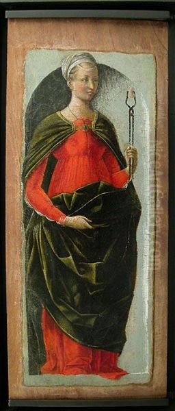 Griffoni Polyptych: St Apollonia - view 1