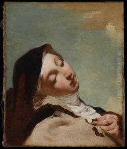 St Teresa in Ecstasy by Giovanni Battista Piazzetta
