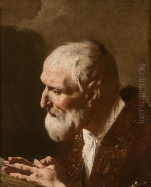 St Philip Neri Praying - view 1