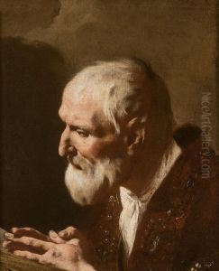 St Filippo Neri i bon by Giovanni Battista Piazzetta