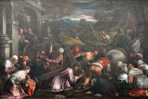 La Montee au Calvaire by unknown