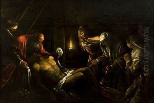The Deposition by Jacopo Bassano