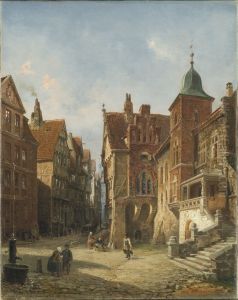 Gata i Hamburg, arkitekturstycke