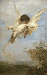 Amorin by Julius Johann Ferdinand Kronberg