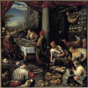 The Feast of Anthony and Cleopatra by Leandro Bassano