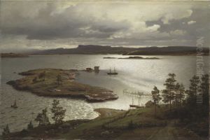 Sandviksfjorden by Hans Gude