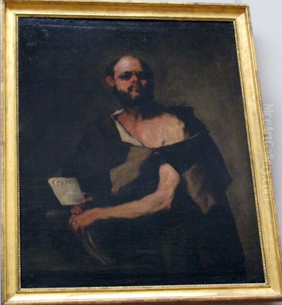 Philosopher with Eyeglasses - view 1