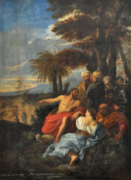 Saint Jean Baptiste prechant dans le desert - view 1