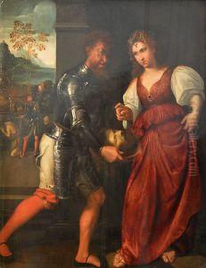 Salome Receiving the Head of St. John the Baptist by unknown