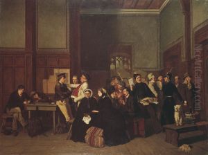 Tredje klassens vantsal II by Carl d'Unker