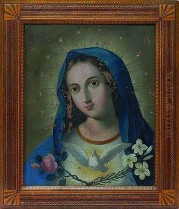 Virgen De La Paloma. by Manuel Caro