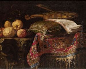 Citron Trees and Violin by Francesco Maltese